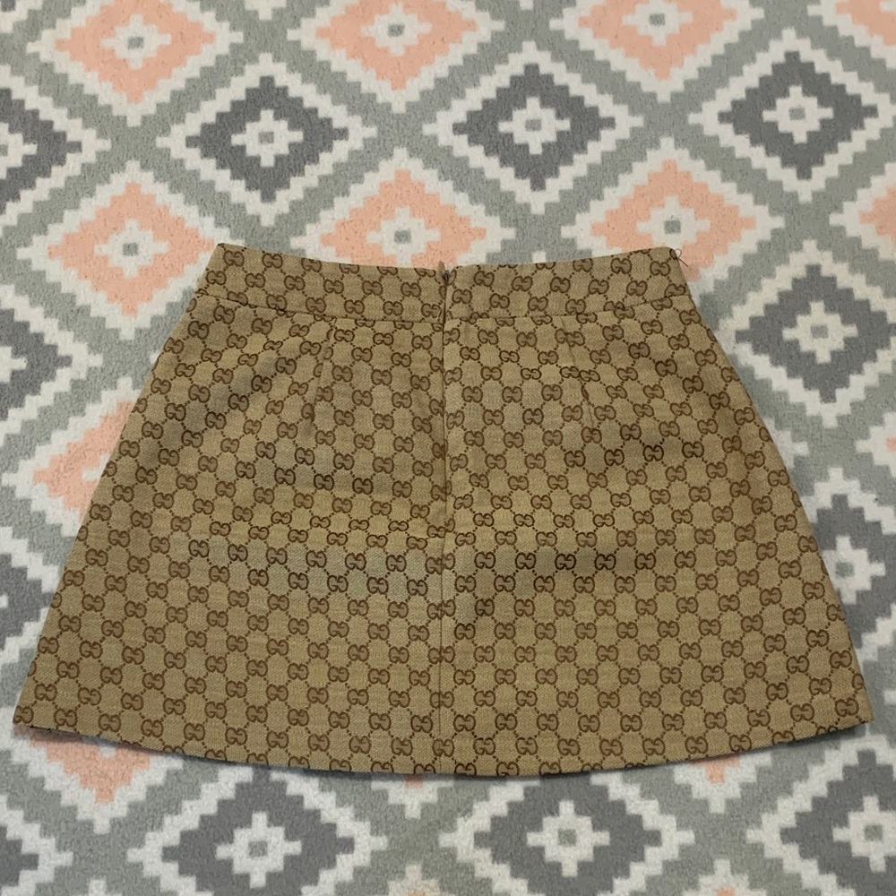 Designer Brown Skirt size s - Picture 4 of 8